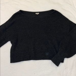Charcoal grey sweater